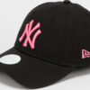 New Era 940W MLB WMNS League Essential NY černá / neon růžová