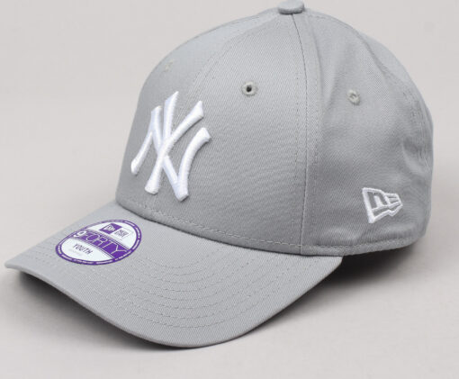 New Era Kids 940K MLB League Basic NY C/O šedá