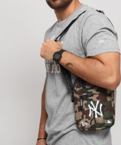 New Era MLB Side Bag NY camo zelená