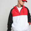 New Era NBA Hooded Windbreaker Chicago Bulls bílá / červená / černá