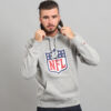 New Era NFL Team Logo PO Hoody melange šedá