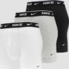 Nike Boxer Brief 3Pack C/O černé / melange šedé / bílé