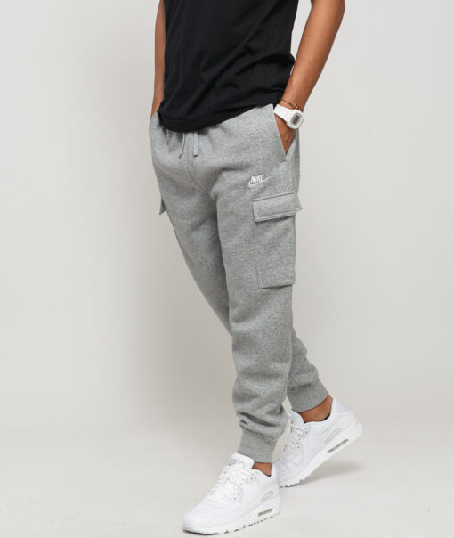 Nike M NSW Club Pant Cargo melange šedé