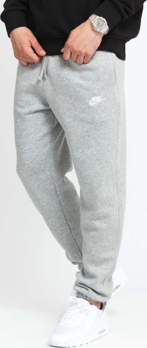 Nike M NSW Club Pant CF BB melange šedé