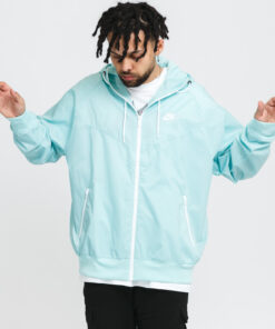 Nike  NSW SPE Woven ND Windrunner Hooded Jacket světle modrá