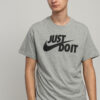 Nike  NSW Tee Just Do It Swoosh melange šedé