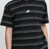 Nike  NSW Tee Premium Essential Stripe černé