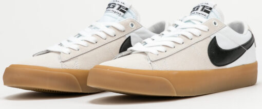 Nike SB Zoom Blazer Low Pro GT white / black - white - white