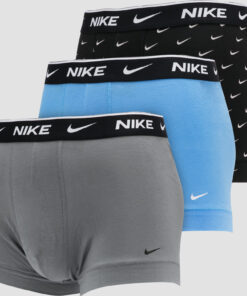 Nike Trunk 3Pack C/O černé / šedé / modré