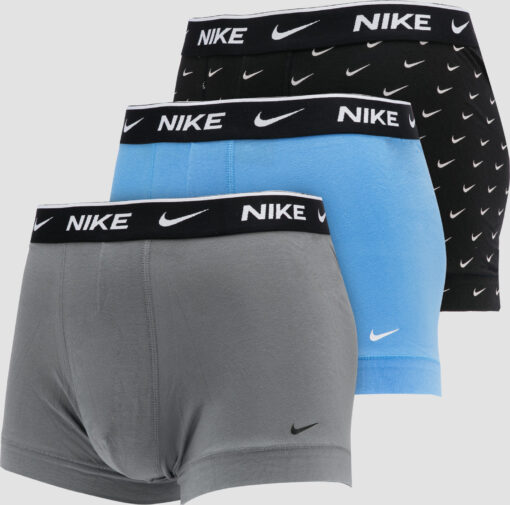 Nike Trunk 3Pack C/O černé / šedé / modré