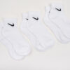 Nike U NK Everyday Cush Ankle 3Pack bílé