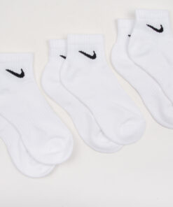 Nike U NK Everyday Cush Ankle 3Pack bílé