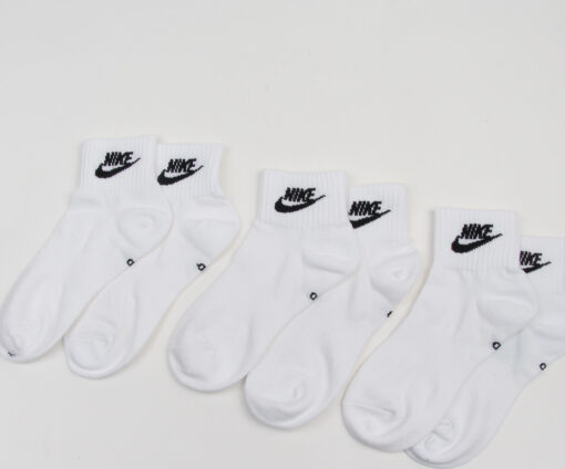 Nike U NK NSW Everyday Essential Ankle 3Pack bílé / černé