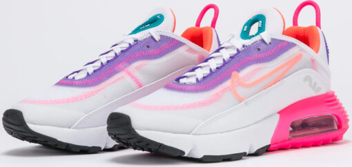 Nike W Air Max 2090 white / hyper oramge - photon dust