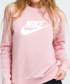 Nike W NSW Essential Crew Fleece HBR růžová