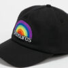 PLEASURES Pride Good Time Unconstructed Hat černá