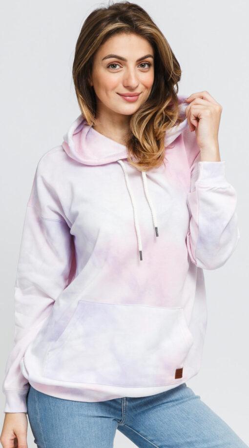 Roxy Ocean Goer Hoodie světle fialová / růžová