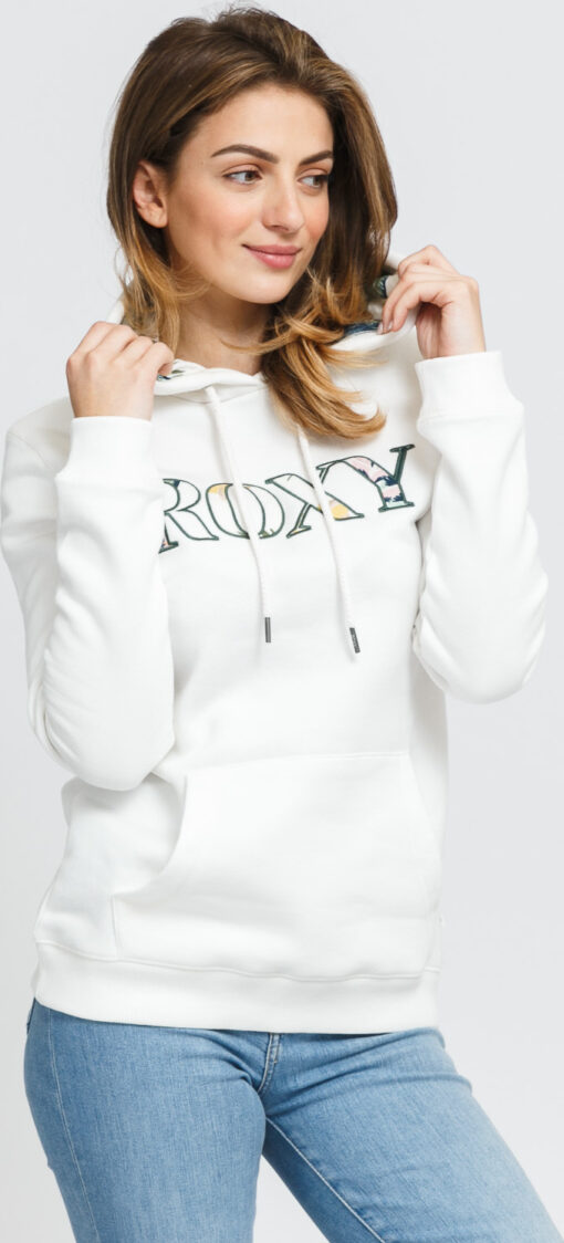 Roxy Ride On Time Hoodie bílá