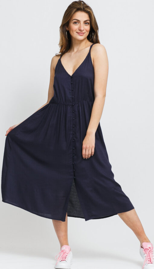 Roxy Sunset Beauty olid Dress navy