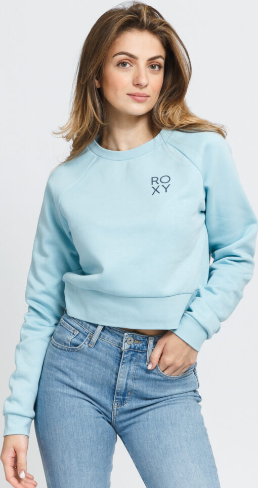 Roxy Underground Radio Crewneck světle modrá