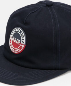 Herschel Supply CO. Scout Rubber Patch Snapback navy