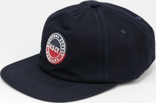 Herschel Supply CO. Scout Rubber Patch Snapback navy