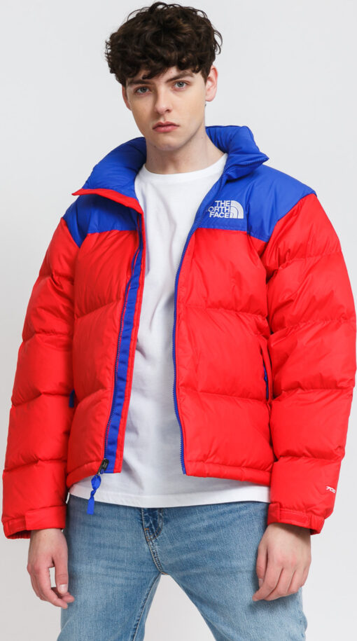 The North Face M 1996 Retro Nuptse Jacket čevená / modrá