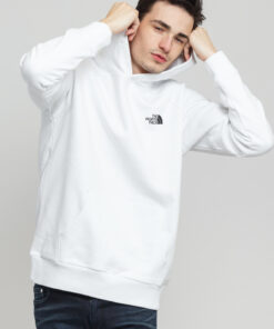 The North Face  Raglan Red Box Hoody bílá