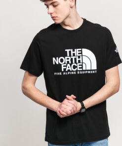 The North Face  SS Fine Alp Tee 2 černé / bílé