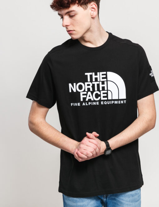 The North Face  SS Fine Alp Tee 2 černé / bílé