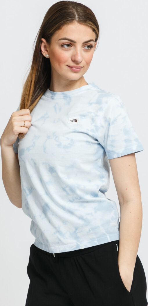 The North Face W Tie Dye Tonal Tee modré