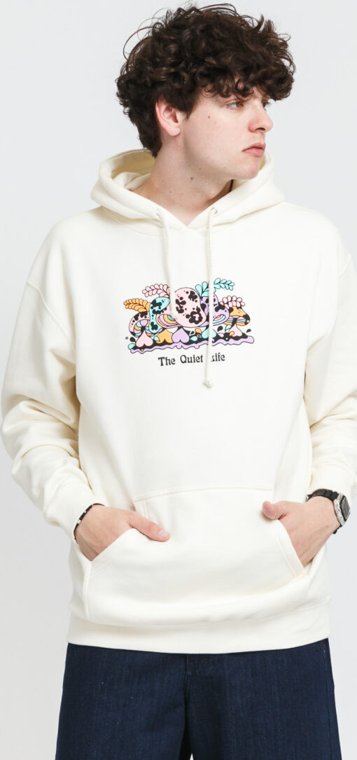 The Quiet ife ushrooms Hoodie krémová