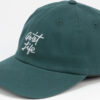 The Quiet Life Script Polo Cap tmavě zelená