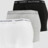 Tommy Hilfiger 3 Pack Trunk C/O černé / melange šedé / bílé