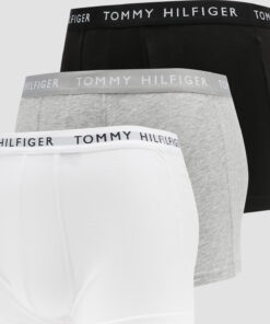 Tommy Hilfiger 3 Pack Trunk C/O černé / melange šedé / bílé