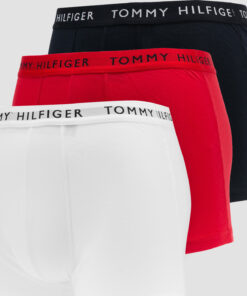 Tommy Hilfiger 3 Pack Trunk C/O bílé / navy / červené