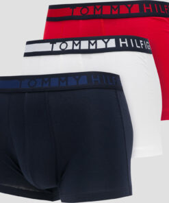 Tommy Hilfiger 3Pack Cotton Trunk C/O navy / červené / bílé