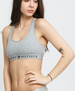 Tommy Hilfiger Bralette C/O melange šedé