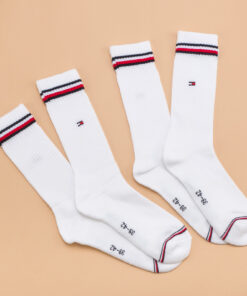 Tommy Hilfiger M 2Pack Iconic Sock bílé