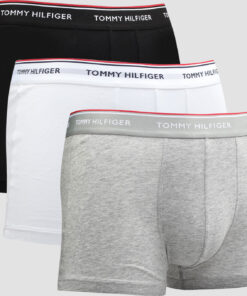 Tommy Hilfiger Trunk 3 Pack Premium Essentials C/O černé / bílé / melange šedé