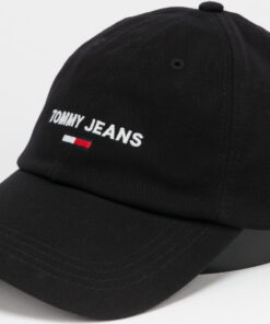 TOMMY JEANS M Sport Cap černá