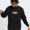 TOMMY JEANS  Timeless Tommy Crew 2 černá