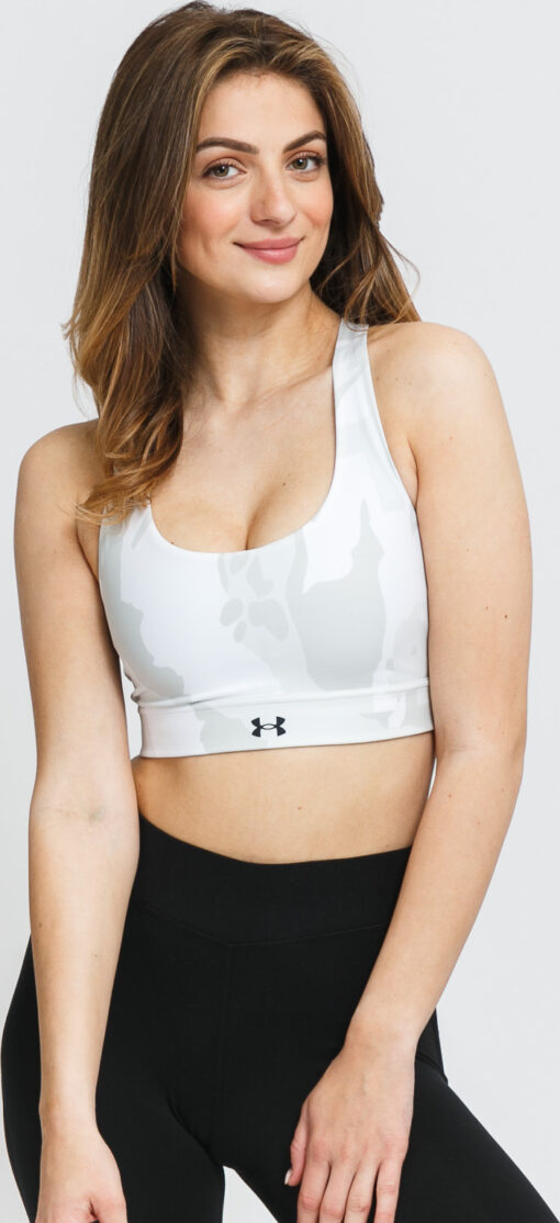 Under Armour Isochill Team id Bra camo šedá / bílá