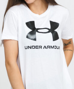 Under Armour ive Sportstyle Graphic Tee bílé