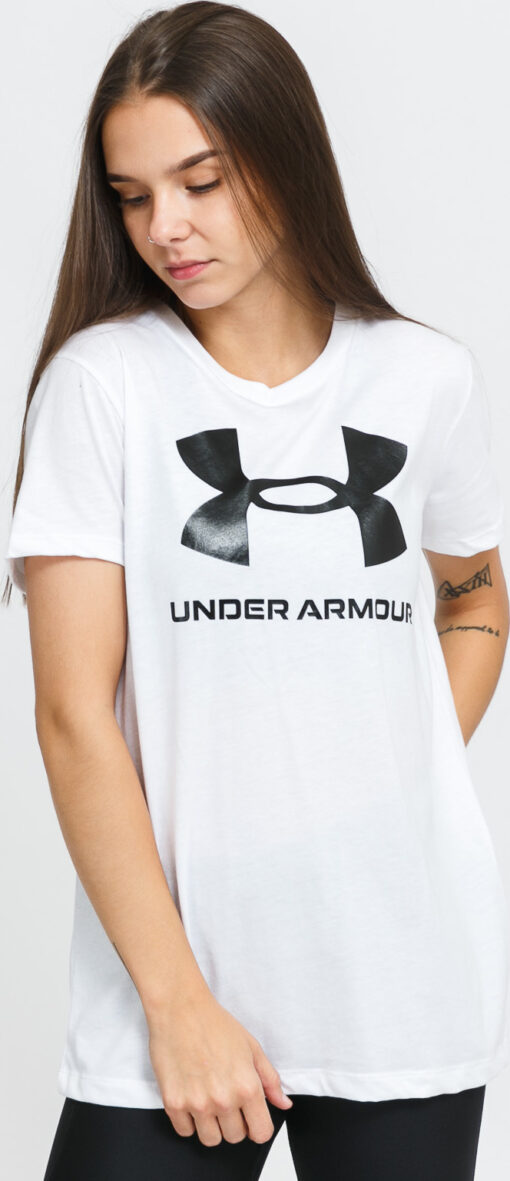 Under Armour ive Sportstyle Graphic Tee bílé