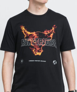 Under Armour Project Rock Fire Tee černé