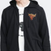 Under Armour Project Rock Terry FZ Hoodie černá