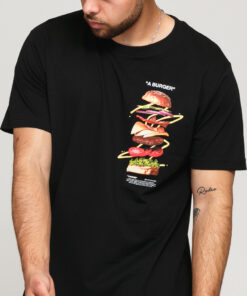 Urban Classics A Burger Tee černé