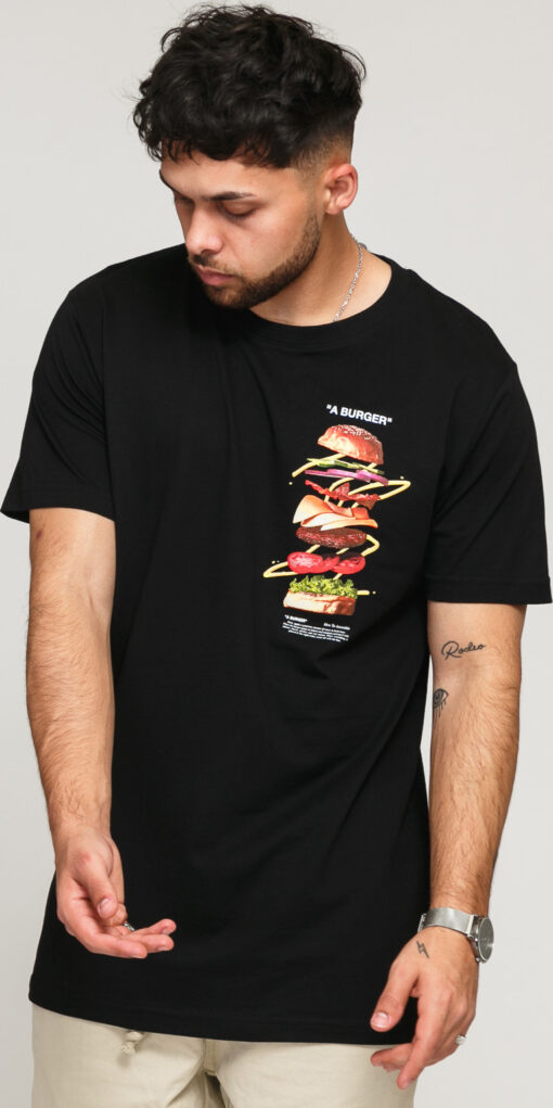 Urban Classics A Burger Tee černé