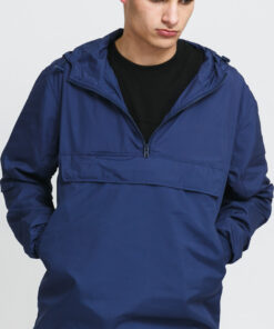 Urban Classics Basic Pull Over Jacket navy